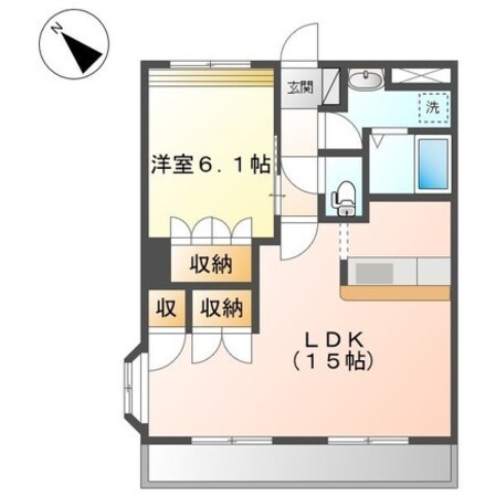 サンヒルズ鈴鹿Ⅱの物件間取画像